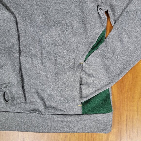 Girl's NFL Apparel Green Bay Packers Football Grey Green Pullover Hoodie - XL - Picture 9 of 10